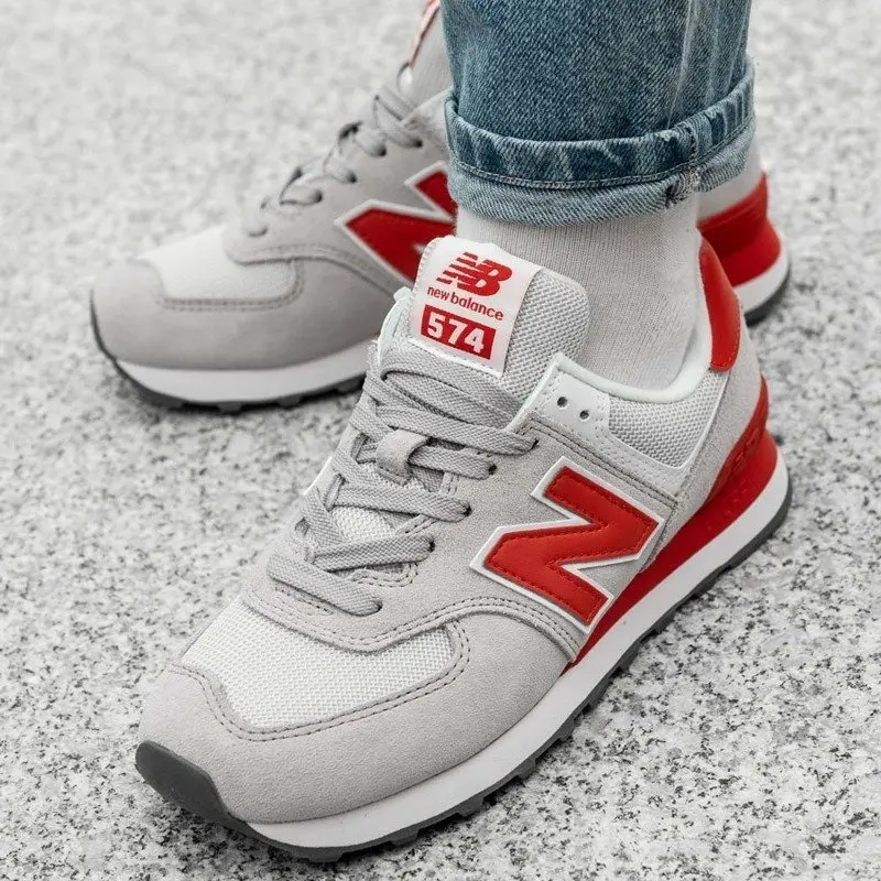 Giày New Balance Wmns 574 Balance Grey WL574WNB - Ảnh 6