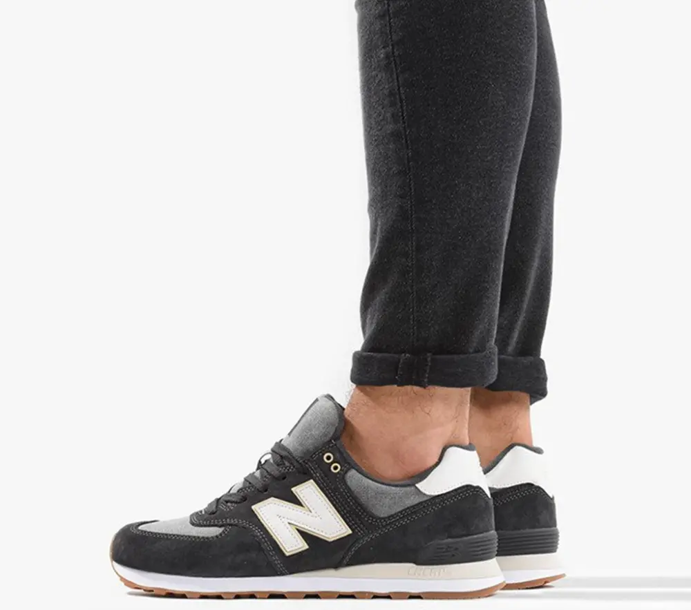 Alternative view of Giày New Balance 574 'Black' ML574SNL