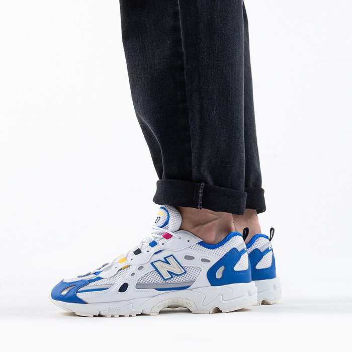 Giày New Balance ‘White Cobalt Blue’ ML827AAP - Ảnh 2