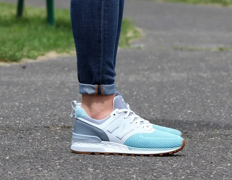 Giày New Balance 574 Sport 'Storm Blue' MS574EKW - Ảnh 3