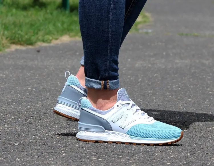 Alternative view of Giày New Balance 574 Sport 'Storm Blue' MS574EKW