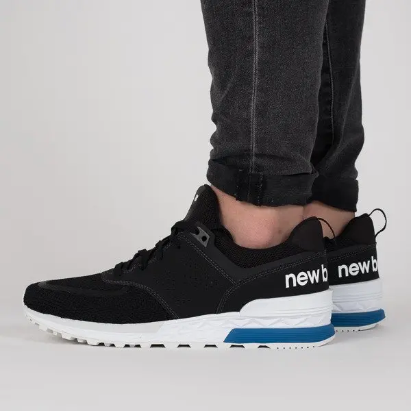 Giày New Balance 574 'Black Blue' MS574PCB - Ảnh 5