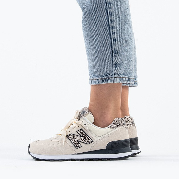 Giày New Balance Wmns 574 Cheetah Print Angora WL574AND - Ảnh 5