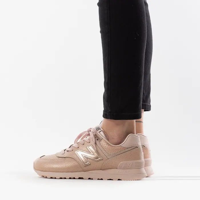 Giày New Balance Wmns 574 Trainer In Peach WL574SOJ - Ảnh 5