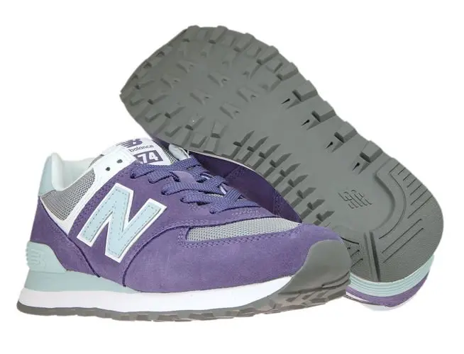 Giày New Balance Wmns 574 Violet Smokey Quartz WL574WNC - Ảnh 5