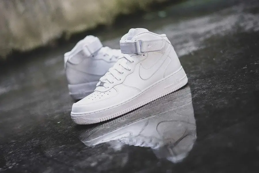 Giày Nike Air Force 1 Mid 'All White' 07 315123-111 - Ảnh 3