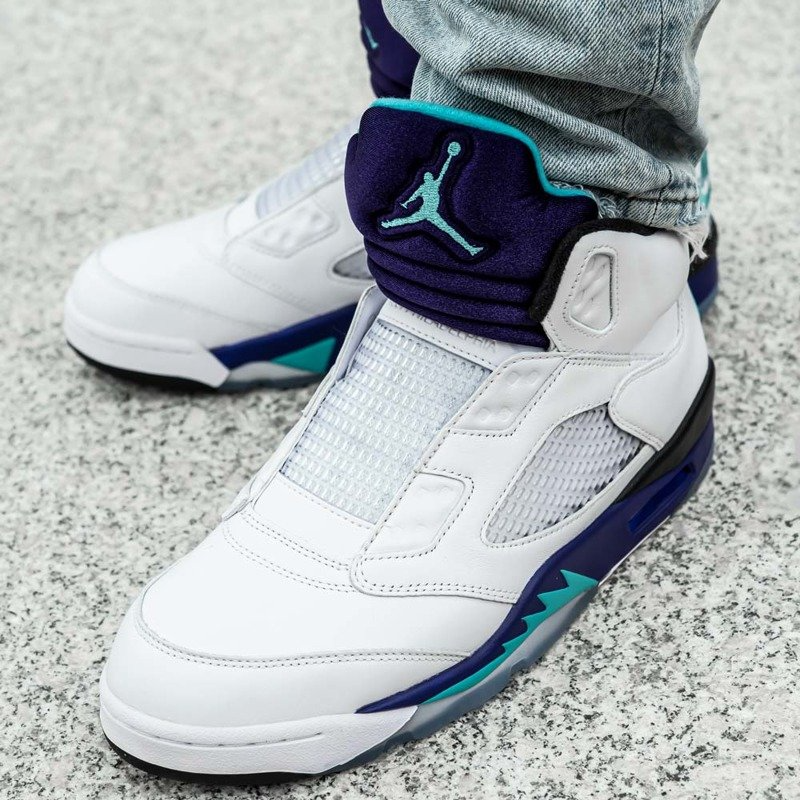 Giày Nike Air Jordan 5 Retro NRG 'Fresh Prince' AV3919-135 - Ảnh 4