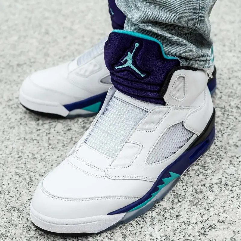 Giày Nike Air Jordan 5 Retro NRG 'Fresh Prince' AV3919-135 - Ảnh 4