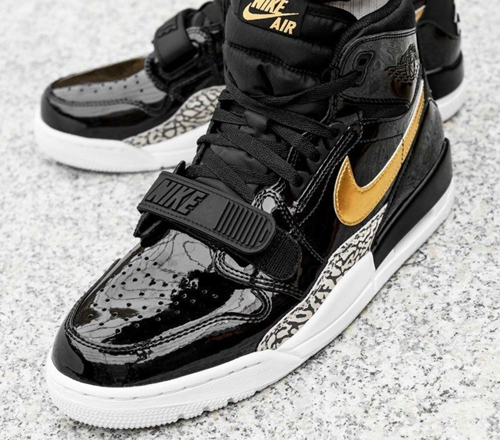 Giày Nike Air Jordan Legacy 312 'Black Gold' AV3922-007 - Ảnh 5