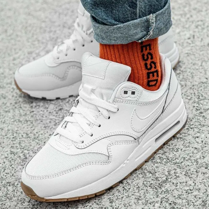 Giày Nike Air Max 1 Leather PA 'White Gum' 807602-113 - Ảnh 4