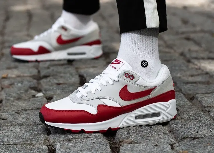 Giày Nike Air Max 90/1 'Sport Red' AJ7695-100 - Ảnh 3