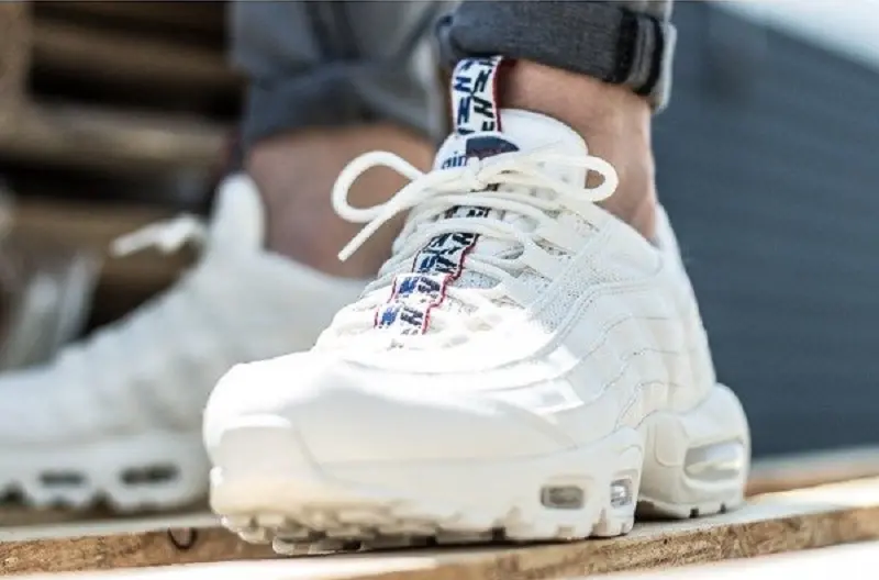 Giày Nike Air Max 95 TT Pull Tab 'Sail' AJ1844-101 - Ảnh 4