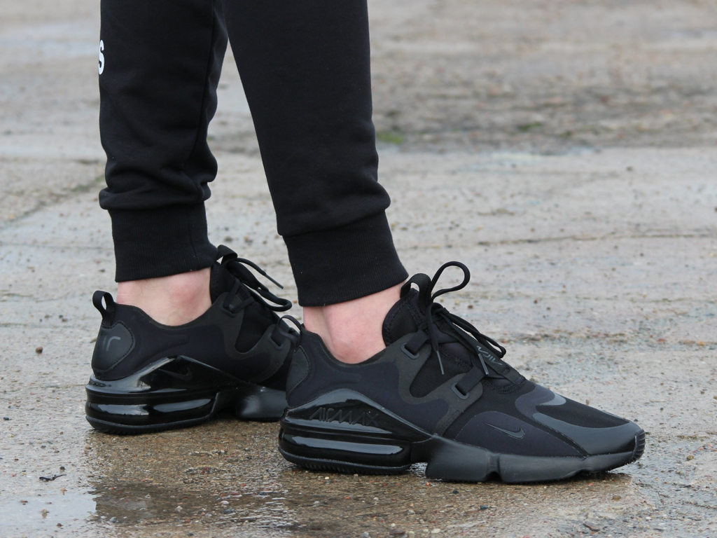 Giày Nike Air Max Infinity 'Triple Black' BQ3999-004 - Ảnh 2