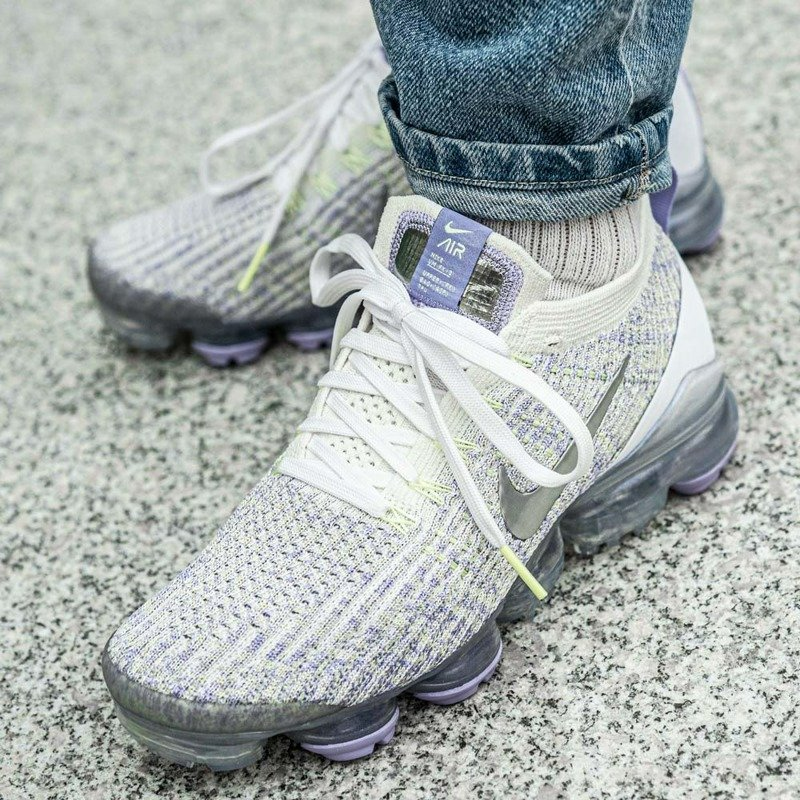 Giày Nike Wmns Air VaporMax Flyknit 3 'Barely Volt' AJ6910-102 - Ảnh 6