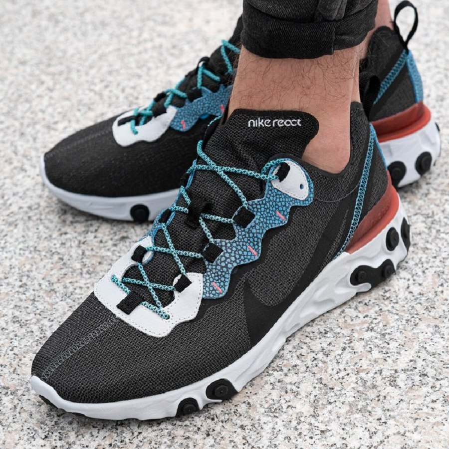 Giày Nike React Element 55 SE 'Anthracite' CD2153-001 - Ảnh 2