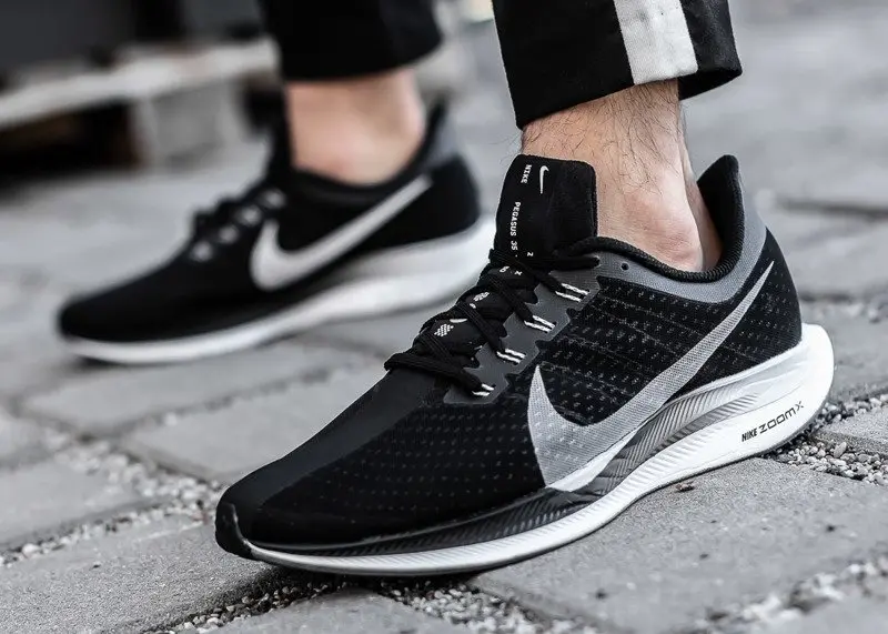 Giày Nike Zoom Pegasus 35 Turbo Black Vast Grey AJ4114-001 - Ảnh 4