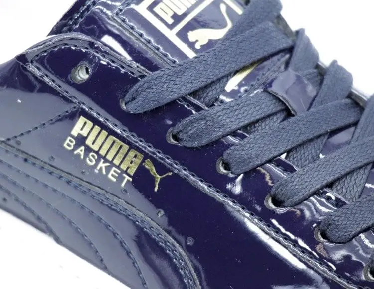 Giày Puma Wmns Basket Platform 'Patent Peacoat' 363314-03 - Ảnh 4