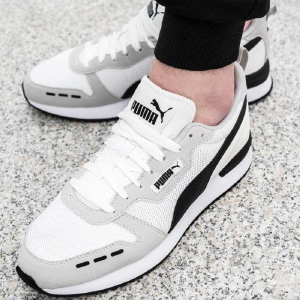 Alternative view of Giày Puma R78 'White Grey Violet' 373117-02