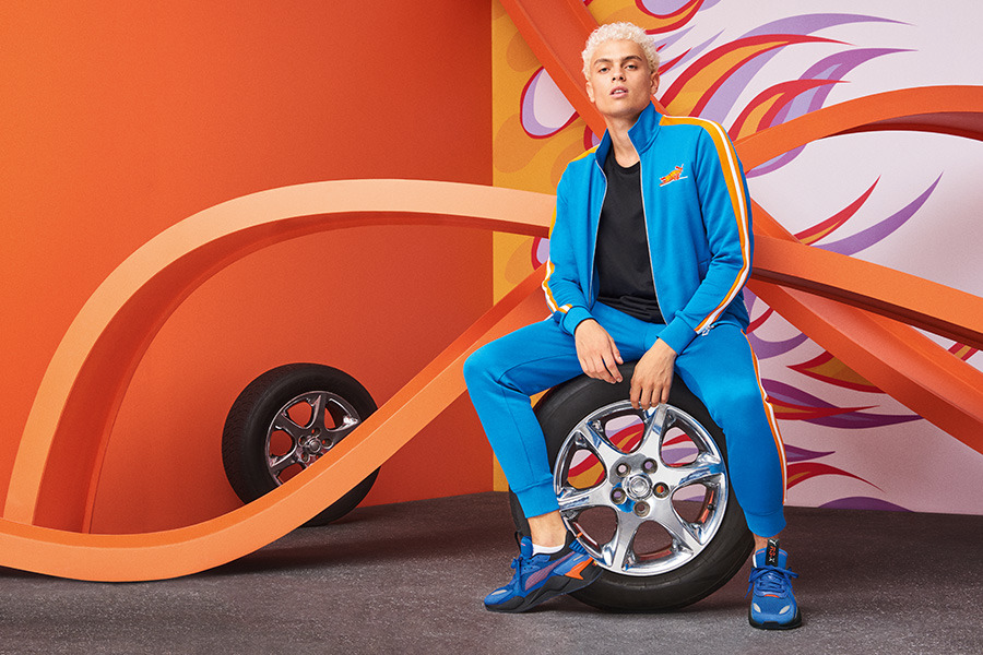 Giày Puma Hotwheels x RS-X 'Royal Black' 370405-01 - Ảnh 6