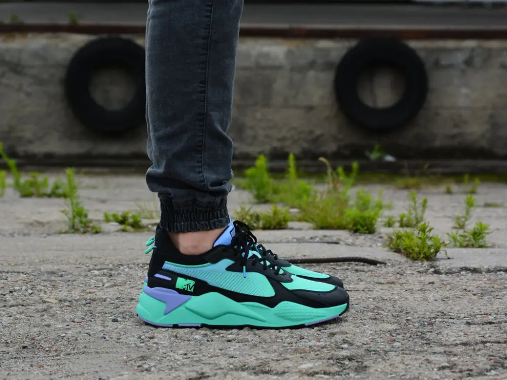 Giày Puma MTV x RS-X Tracks 80s Black 370939-01 - Ảnh 4