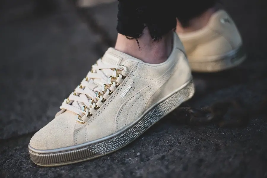 Giày Puma Suede Classic X-Chain 'Reed Yellow' 367391-02 - Ảnh 4