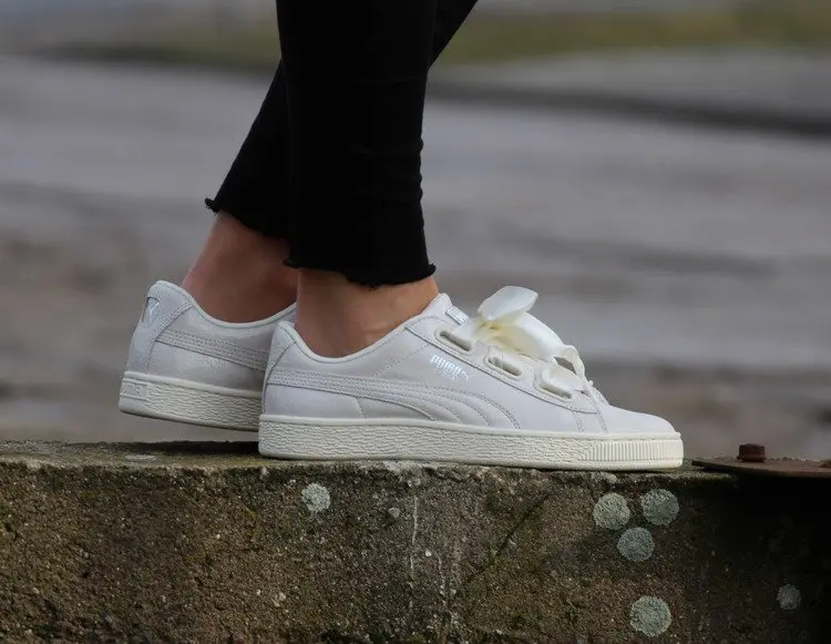 Giày Puma Basket Heart 'Night Sky Grey' 364108-02 - Ảnh 4