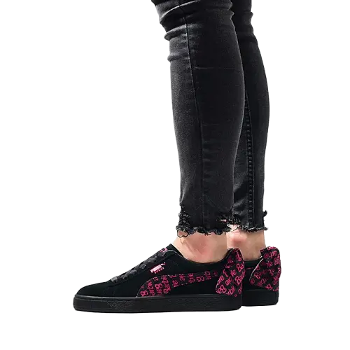 Alternative view of Giày Puma Classic x Barbie 'Black' 366337-01