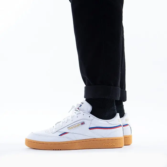Giày Reebok Club C 85 'Radiant Red Blue' EG6425 - Ảnh 3