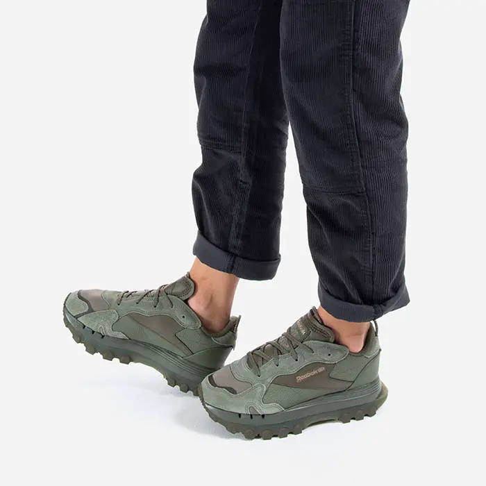Giày Reebok Cardi B Classic Leather 'Green' H00685 - Ảnh 4