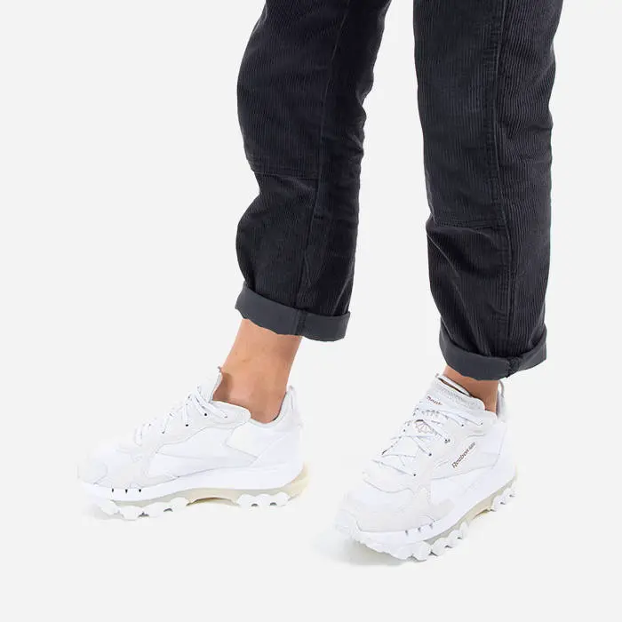 Giày Reebok Cardi B Classic Leather 'White Gold' H00686 - Ảnh 5