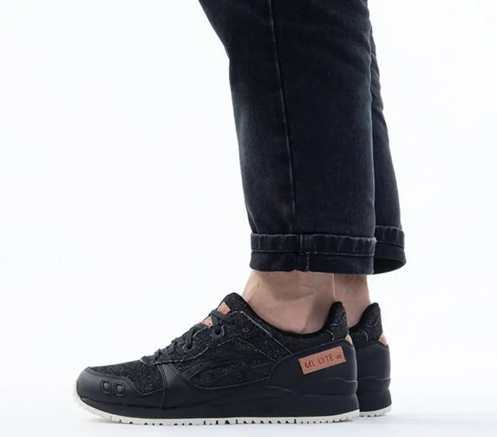 Alternative view of Giày Asics Gel Lyte 3 'Denim Pack - Black' 1201A049-001