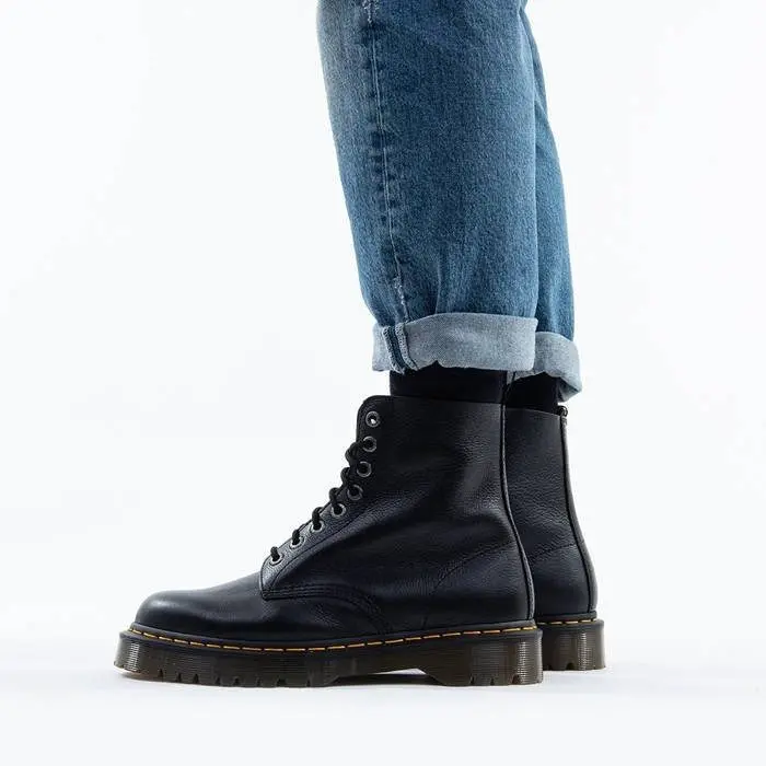 Alternative view of Giày Dr. Martens 1460 Pascal Bex Leather Lace Up Boots 'Black Pisa' 26206001
