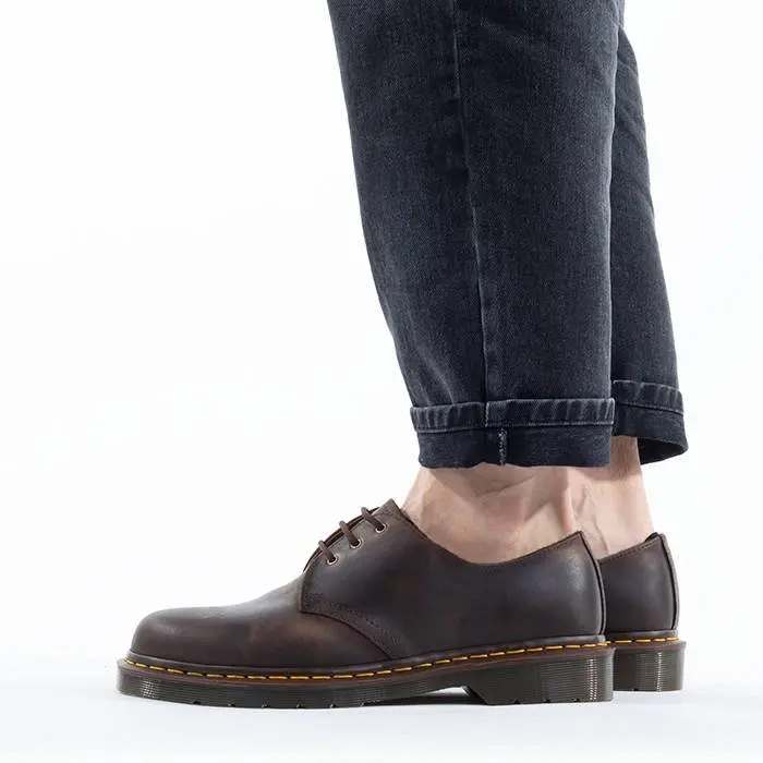 Giày Dr. Martens 1461 Brown Crazy Horse Leather Oxford Shoes 11838201 - Ảnh 5