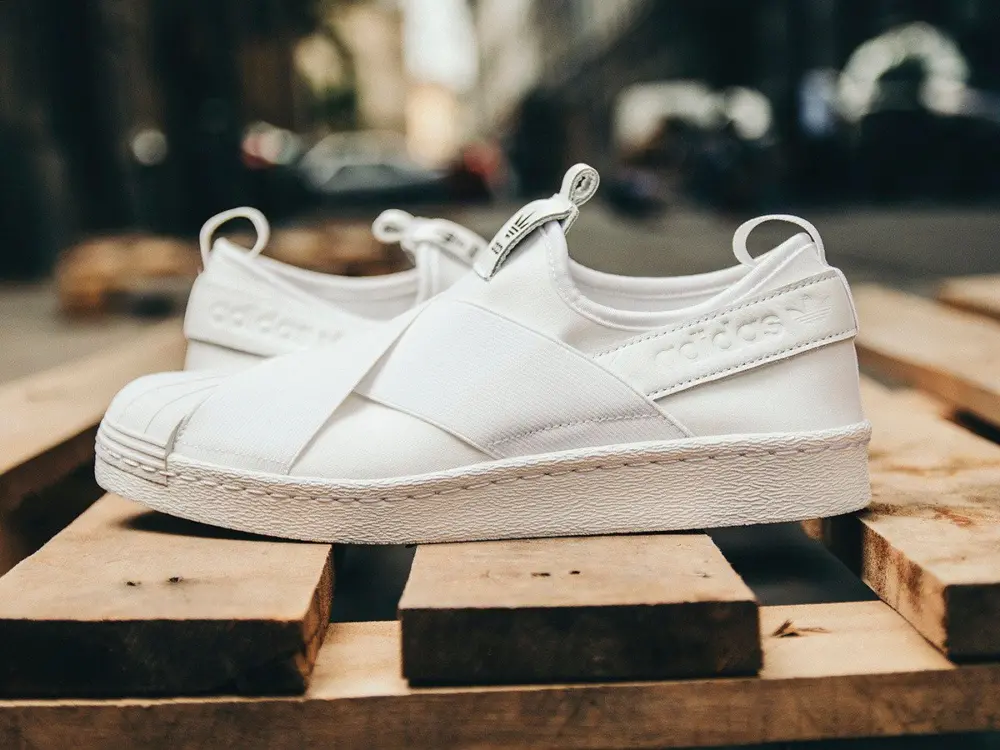 Giày Adidas Superstar Slip On 'Core White' S81338 - Ảnh 4