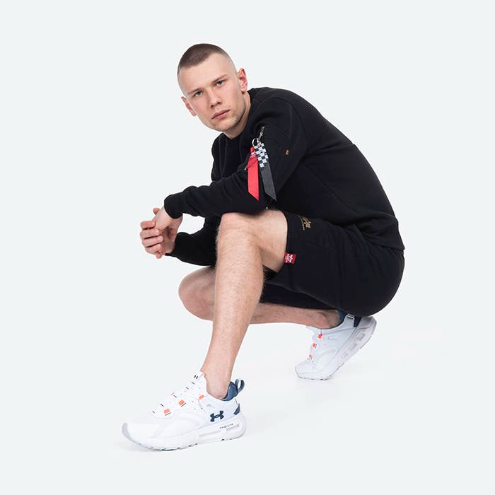 Giày Under Armour HOVR Mega MVMNT 'White Orange' 3023594-104 - Ảnh 4