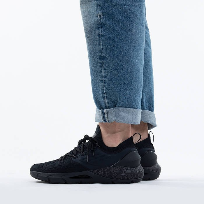 Giày Under Armour HOVR Phantom 2 'Tripple Black' 3023017-004 - Ảnh 4