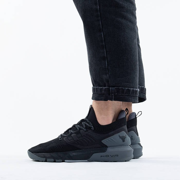 Giày Under Armour Projcet Rock 3 'Black Pitch Grey' 3023004-001 - Ảnh 2