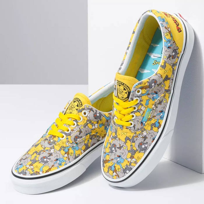 Giày Vans The Simpsons x Era 'Itchy & Scratchy' VN0A4BV41UF - Ảnh 4