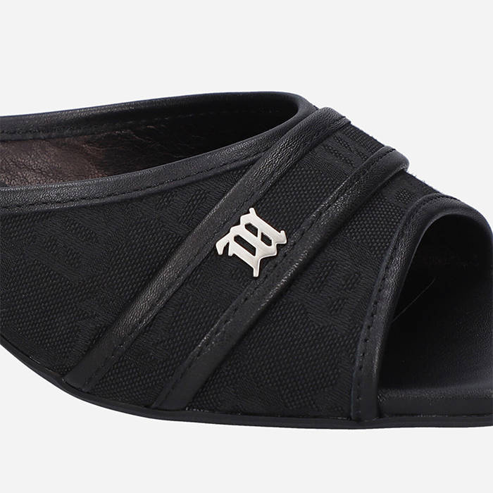 Giày MSIBHV Sasha Slip On Sandal Black 3121BM630 - Ảnh 4