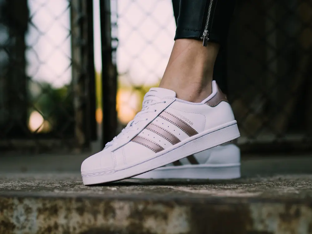 Giày Adidas Wmns Superstar 'White Gold' BA8169 - Ảnh 5