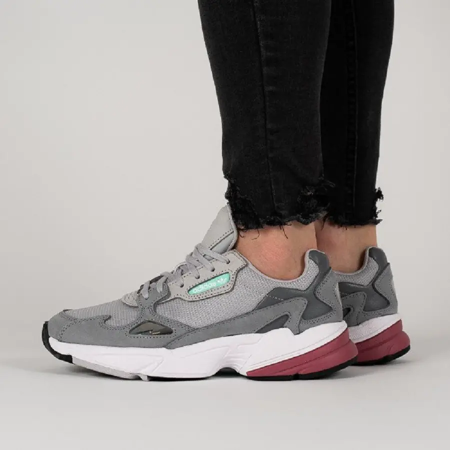 Alternative view of Giày Adidas Originals Falcon 'Grey Pink' D96698