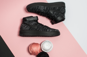 Alternative view of Giày Nike Air Force 1 Flyknit 'Black' 818018-002
