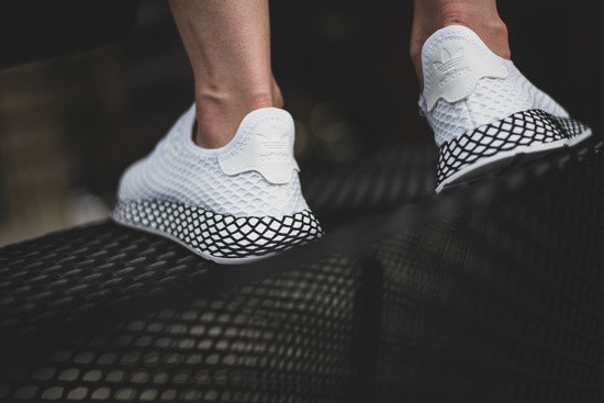 Giày Adidas Deerupt Runner 'White Black' B41767 - Ảnh 4