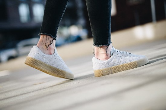 Giày Adidas Sambarose Women’s Shoes 'Grey Gum' B37860 - Ảnh 2