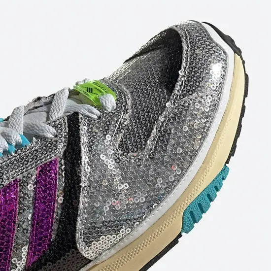 Giày Adidas ZX 4000 'Silver Blue Purple' FY4826 - Ảnh 5