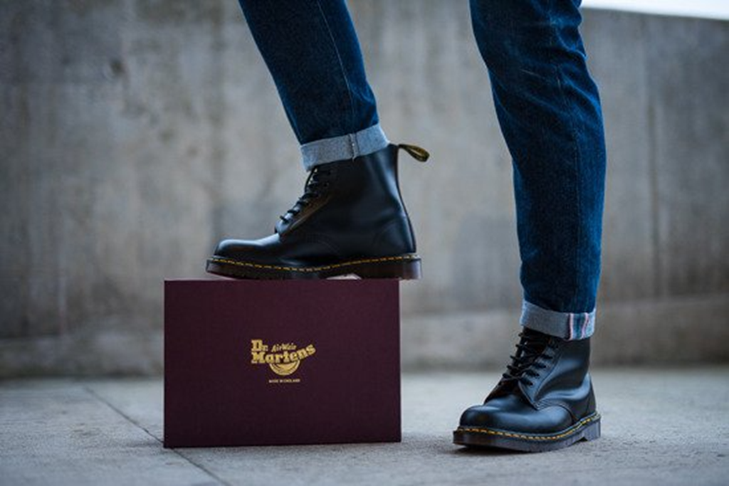 Giày Dr. Martens 1460 Vintage Lace Up Boots 12308001 - Ảnh 3