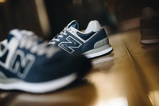 Giày New Balance 574 Classic Running 'Navy' WL574EN - Ảnh 3