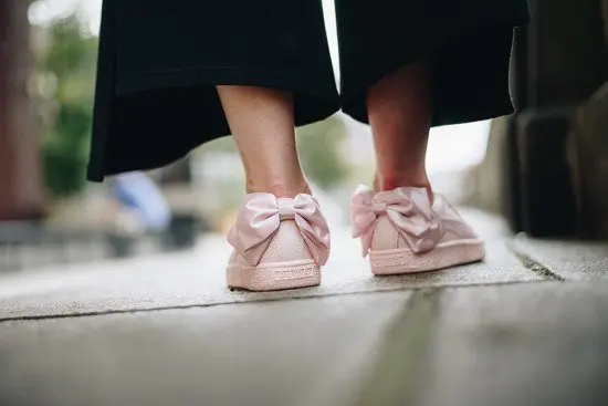 Alternative view of Giày Puma Wmns Basket Bow 'Pink' 367319-02