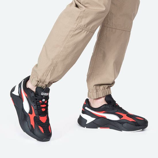 Giày Puma RS-X3 'Black Red' 374991-01 - Ảnh 6