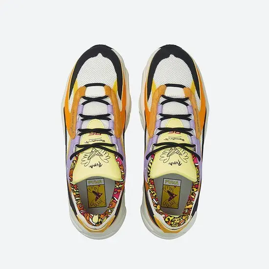 Giày Puma x Romero Britto RS-Connect 'Yellow' 382168-01 - Ảnh 5